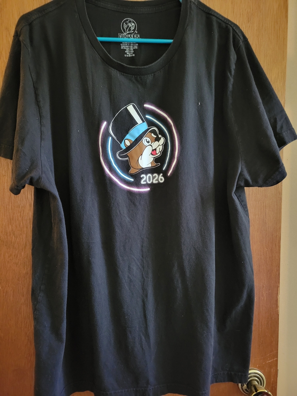 Buc-ees Black Graphic Tee with 2026